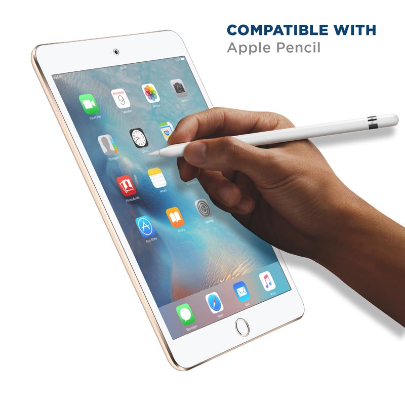 Premium Ballistic Glass Screen Protector for Apple iPad Mini 5 (2019) and iPad Mini 4 - [1-Pack]