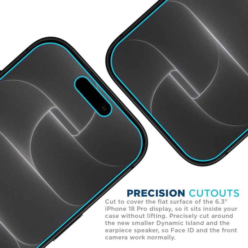 Tech Armor Privacy Glass for iPhone 18 Pro Screen Protector, 1-Pack