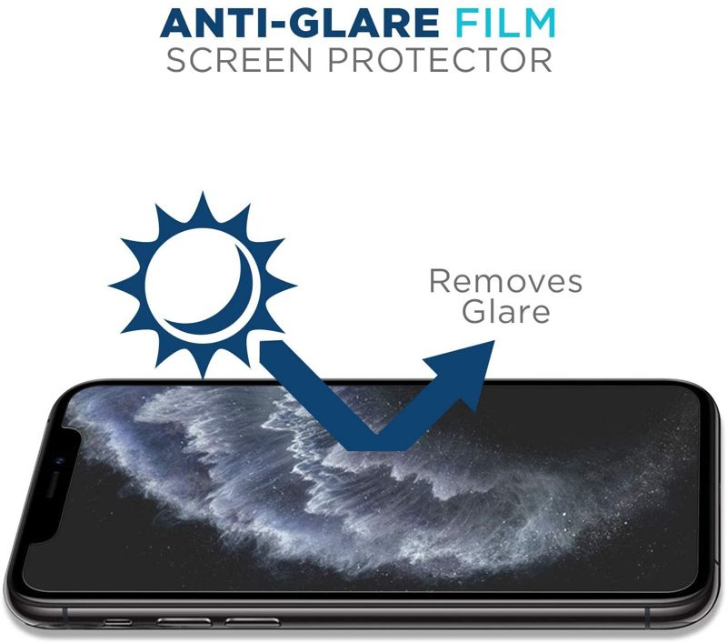 Tech Armor Matte Anti-Glare / Anti-Fingerprint Film Screen Protector Designed for Apple iPhone 11 Pro Max and iPhone Xs Max 6.5 Inch 3 Pack 2019