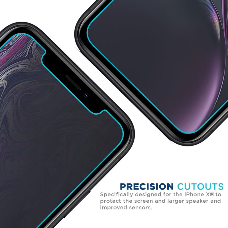Tech Armor Privacy Ballistic Glass Screen Protector Designed for New Apple iPhone 11 and iPhone Xr 6.1 Inch 1 Pack 2019 Tempered Glass