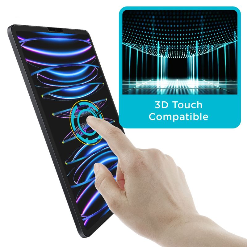 Tech Armor Matte Anti-Glare / Anti-Fingerprint Film Screen Protector Designed for Apple iPad Pro 11 Inch 2022, 2021, 2020, 2018 and iPad Air 5 (2022), iPad Air 4 (2020) 2 Pack