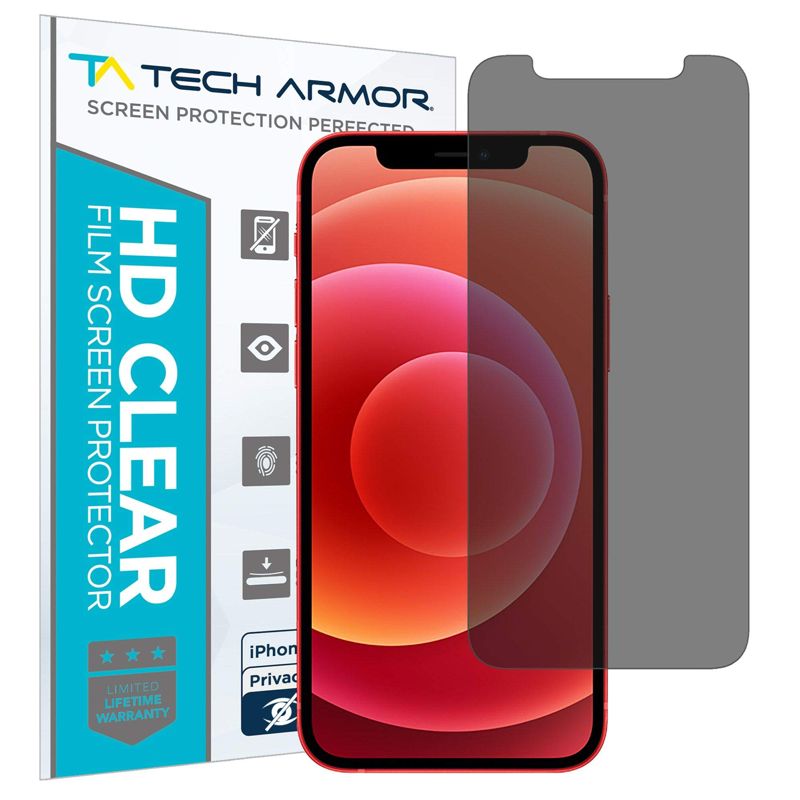 Tech Armor 4Way 360 Degree Privacy Film Screen Protector Designed for Apple iPhone 12 mini 5.4 Inch 1 Pack 2020