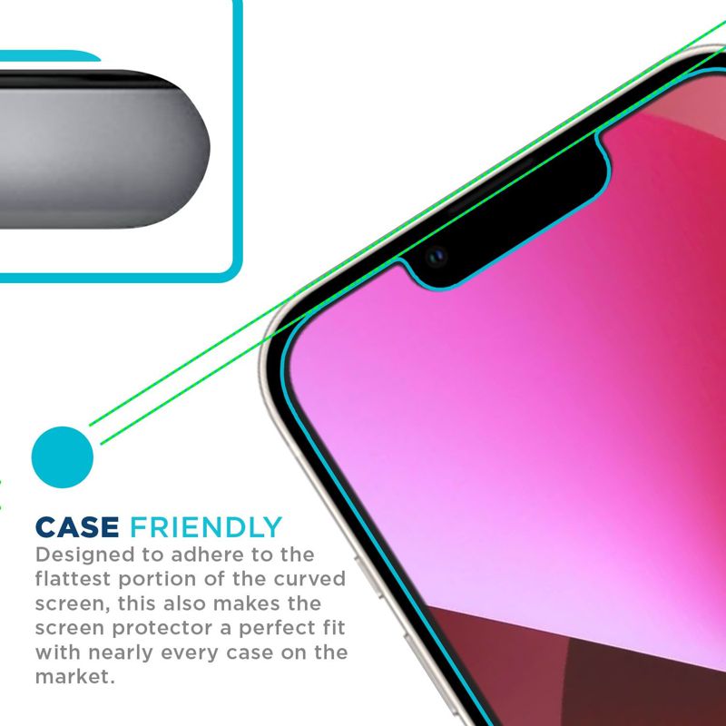 Tech Armor Privacy Ballistic Glass Screen Protector Designed for Apple NEW iPhone 13 mini 5.4 Inch 1 Pack Tempered Glass 2021