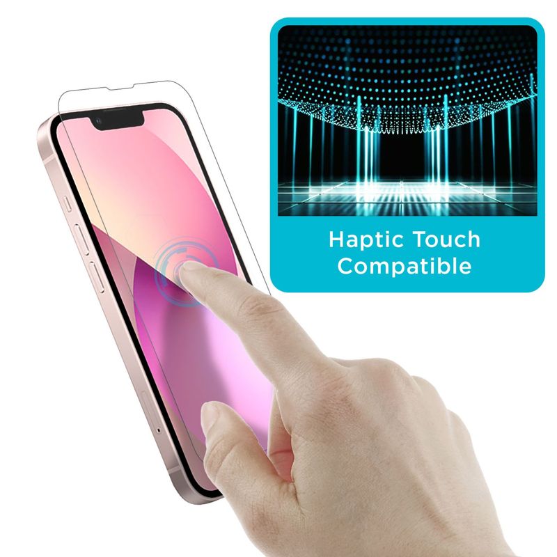 Tech Armor Ballistic Glass Screen Protector Designed for Apple NEW iPhone 13 mini 5.4 Inch 3 Pack Tempered Glass 2021