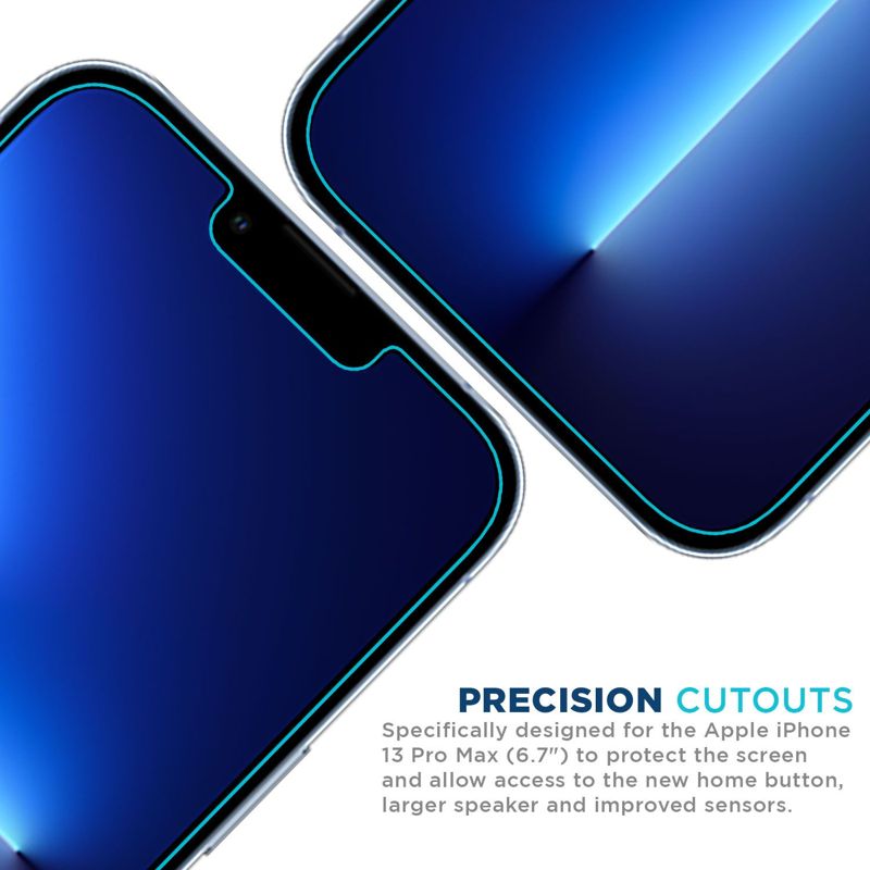 Tech Armor Matte Anti-Glare / Anti-Fingerprint Film Screen Protector Designed for Apple NEW iPhone 13 Pro Max 6.7 Inch 3 Pack 2021