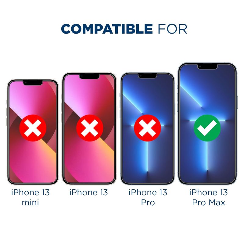 Tech Armor Matte Anti-Glare / Anti-Fingerprint Film Screen Protector Designed for Apple NEW iPhone 13 Pro Max 6.7 Inch 3 Pack 2021