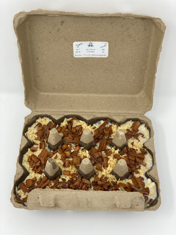 "Egg" Nighter Eco-Friendly Firestarter