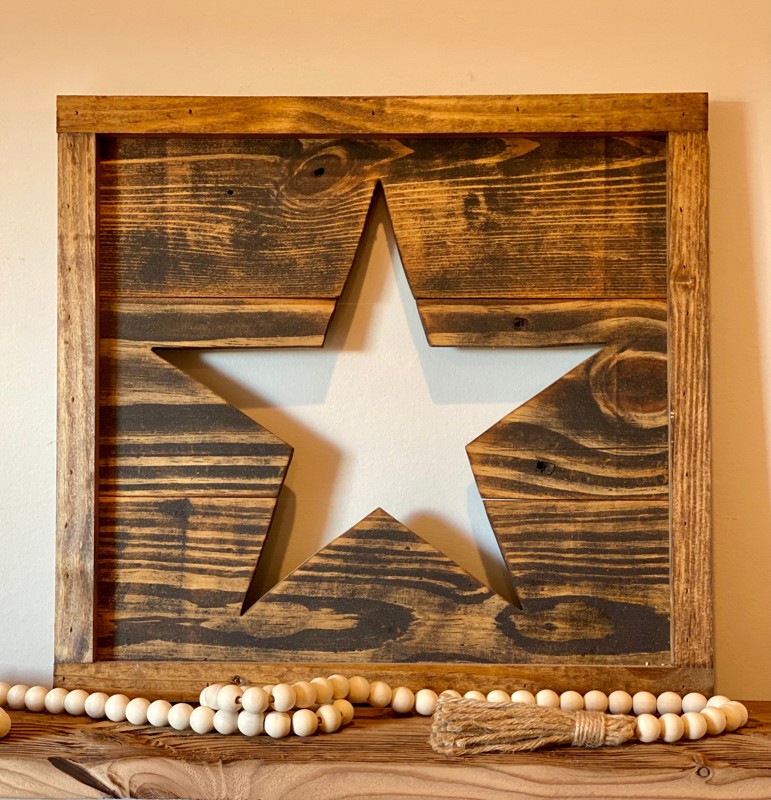 Pallet Art | Farmhouse Series Star