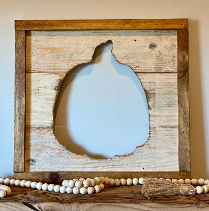 Pallet Art | Farmhouse Series Pumpkin