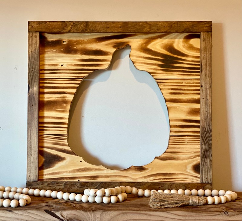 Pallet Art | Farmhouse Series Pumpkin