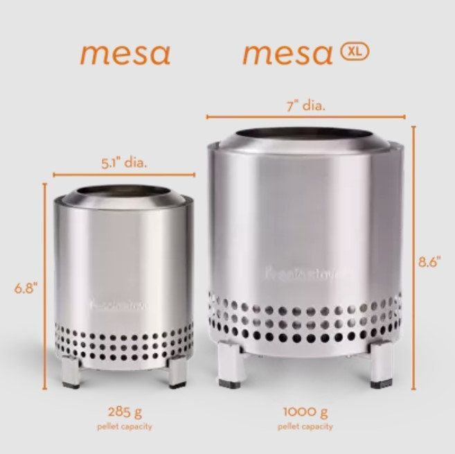 Fire Pit Rules! Custom Solo Stove Mesa / Mesa XL (Ash, Mesa)