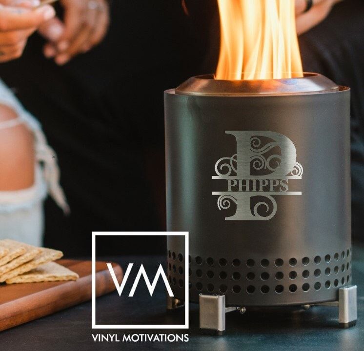 Customized Monogram Solo Stove Mesa / Mesa XL (Ash, Mesa)