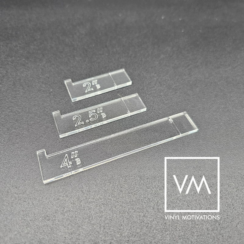Boss Laser Focal Tools - Alternate Acrylic