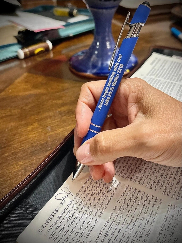 Soft Touch Laser Engraved Stylus Pens (50ct) (Sample Pack (One of Each Color))
