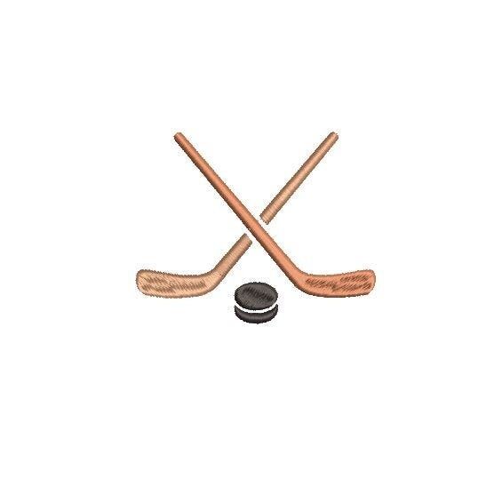 Ice Hockey Sticks Machine Embroidery Design, Ice Hockey, Sports, Hockey, Skating, Ice Hockey Puck, Puck