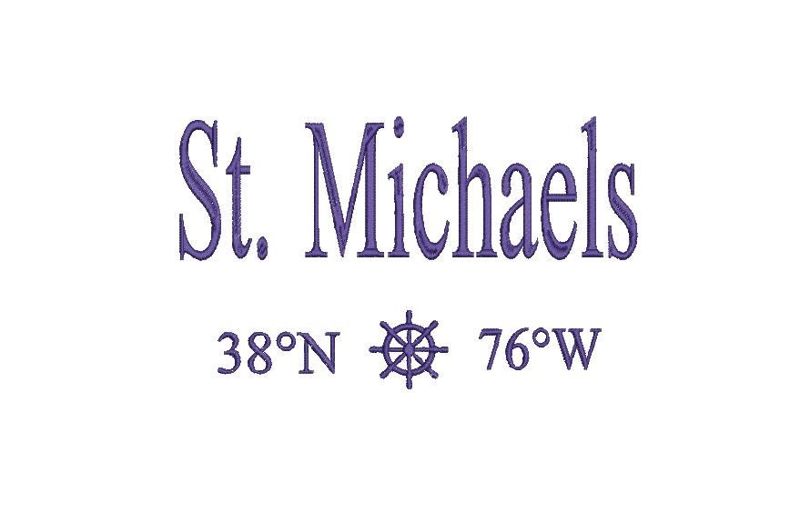 Ship Wheel Machine Embroidery Design, Boating, Sailing, Nautical, Pirate, Coordinates, Ocean, Beach, Sea Life