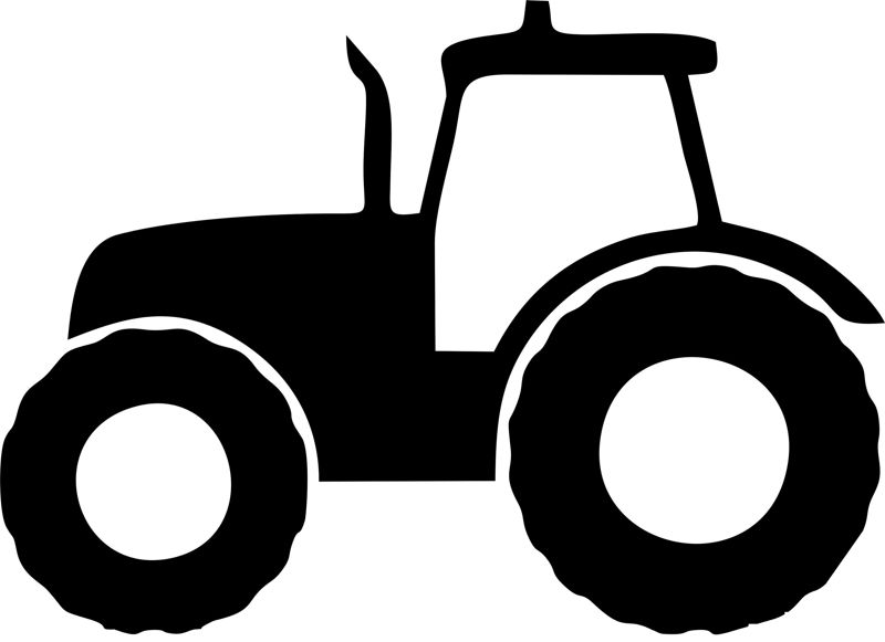 Farm Tractor Machine Embroidery Design, NOT A PATCH, 4 Sizes Farm Tractor Designs, Farmer, Tractor, Farm, Farmhouse