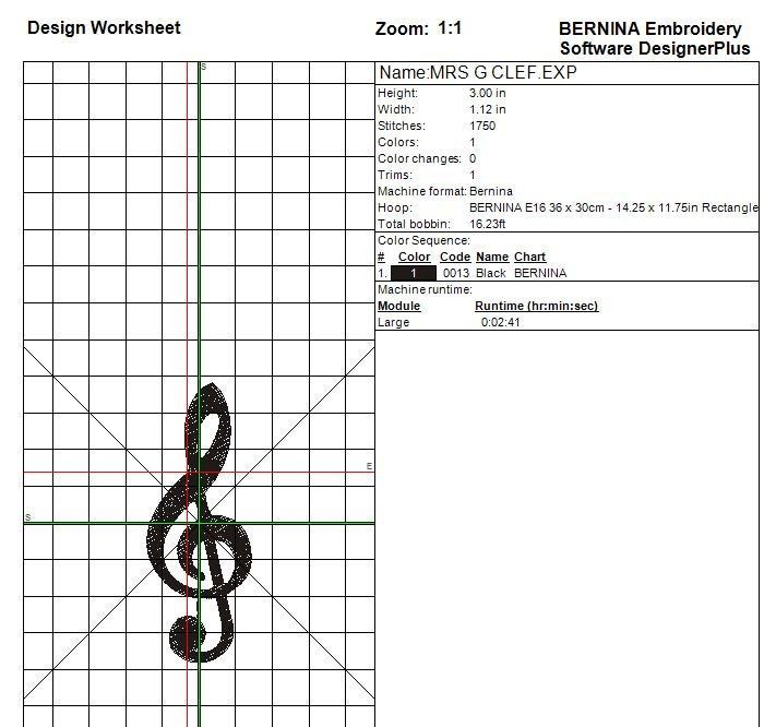 Mrs G Clef, Machine Embroidery Design, 4 Sizes, Music Designs, Music, Musician, Apron Design, Instruments, Musical Note, Music Notes, Piano